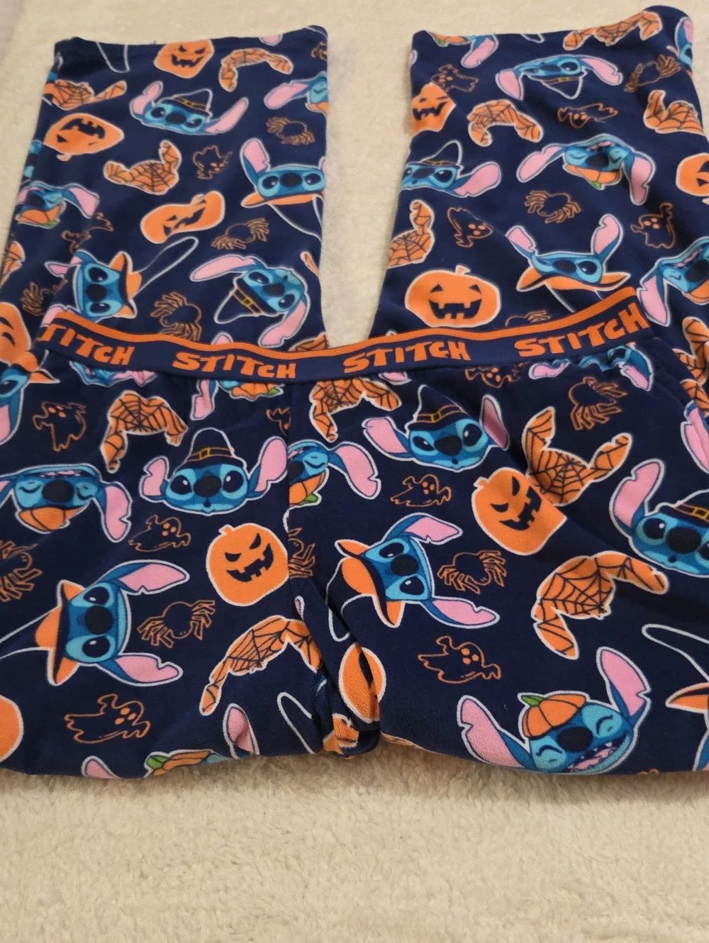 DISNEY HALLOWEEN STITCH PAJAMA PANTS - Picture 3 of 6